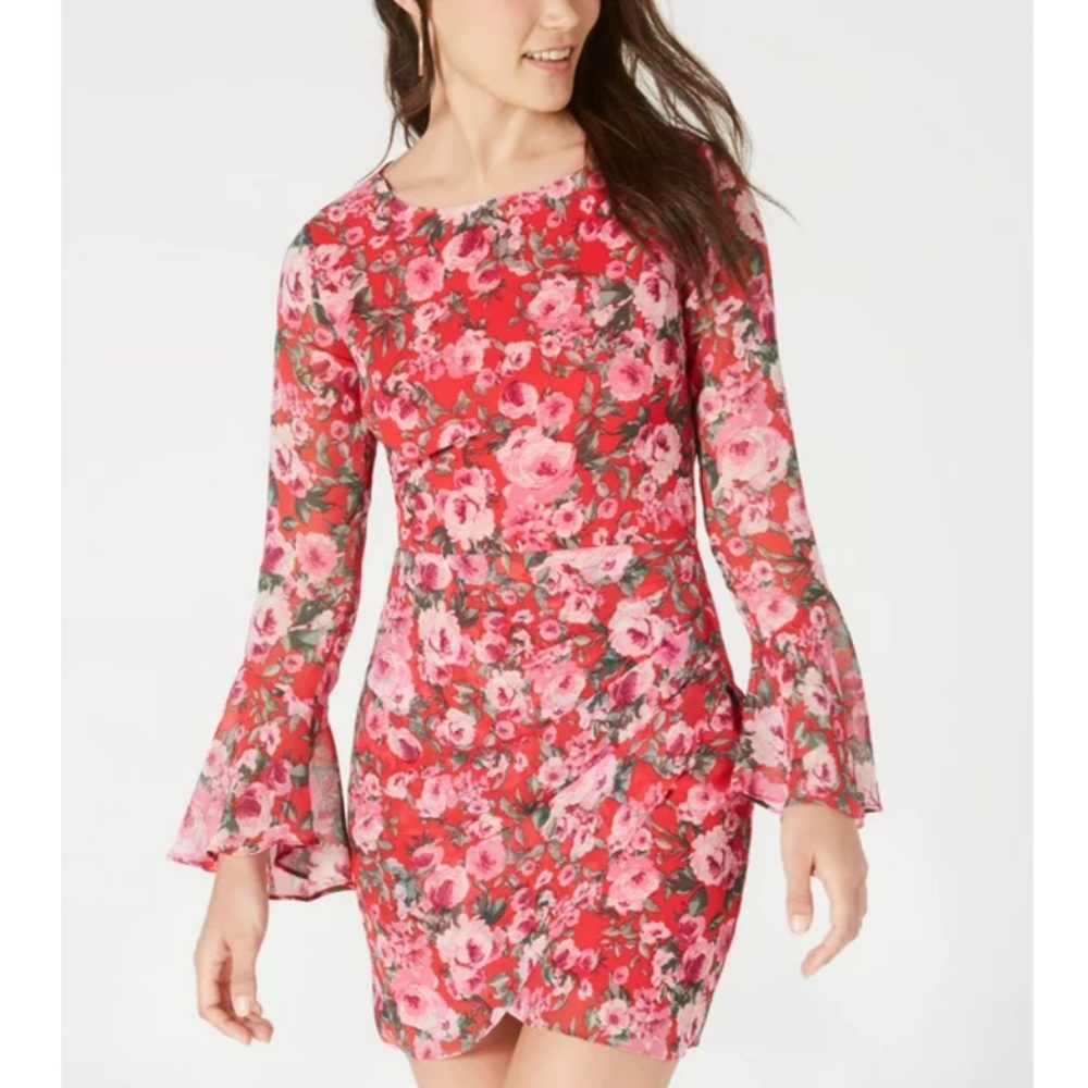 B. Darlin red floral dress